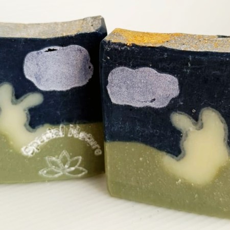 סבון טבעי מוצק - ארנב וענן